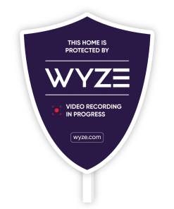 Wyze Security Yard Sign